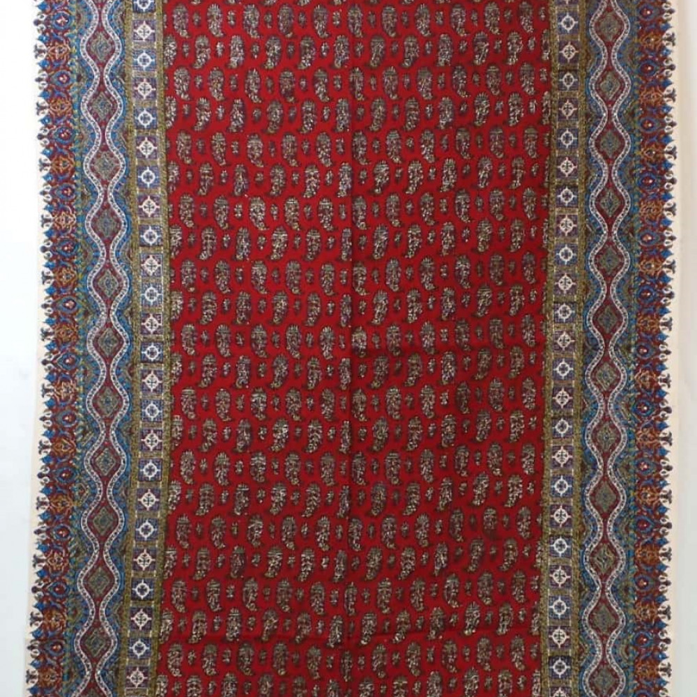 Persian Tapestry (Ghalamkar) Tablecloth HGH3603 Persiada